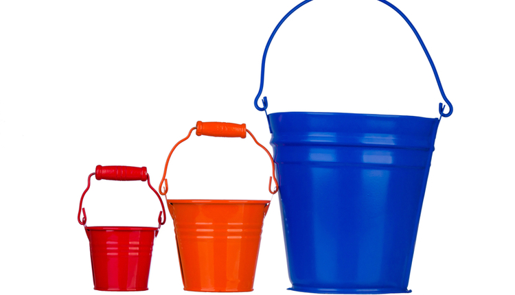 Big Buckets vs Small Bucket