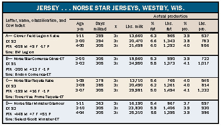 Norse Star Jersey production
