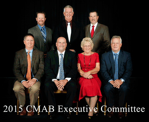 Newly elected 2015 officers of the California Milk Advisory Board Executive Committee