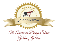 50th All-American Dairy Show logo