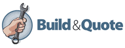 Build and quote logo