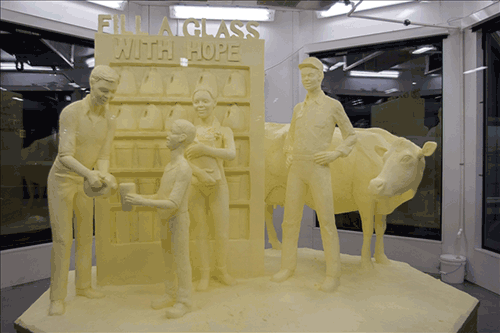 25th Annual Pennsylvania Farm Show Butter Sculpture
