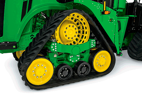 4-track tractor