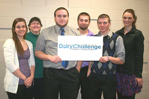 Lakeshore Technocal College Dairy Challenge team