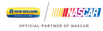 New Holland and NASCAR logo