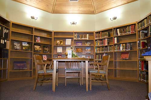 remodeled Joe P. Eves Library at National Dairy Shrine museum