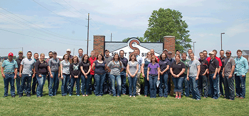 Select Sires' employee orientation