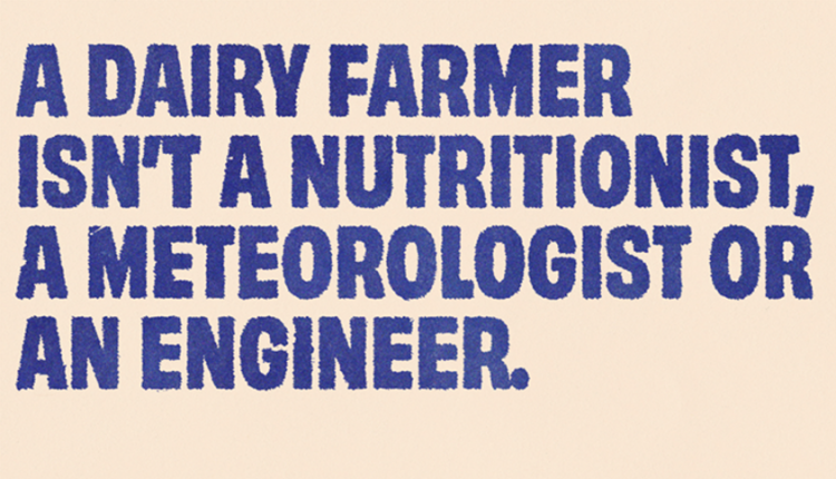 dairy farmer isnt