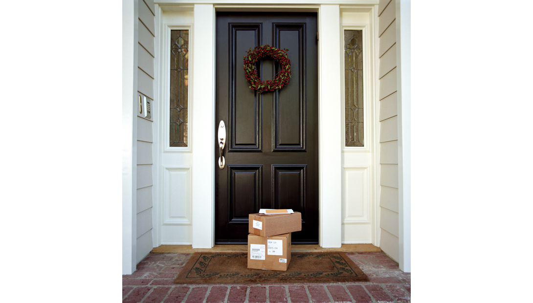 package on doorstep