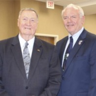  Caption: James K. Elrod and District 8 Commissioner Mike Middleton