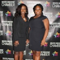 Caption: Dr. Candice Webert and Crystal Mays
